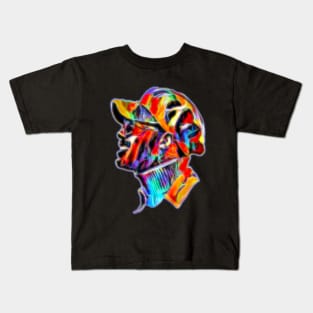 Stevie Wonder in Pop Art Glow Kids T-Shirt